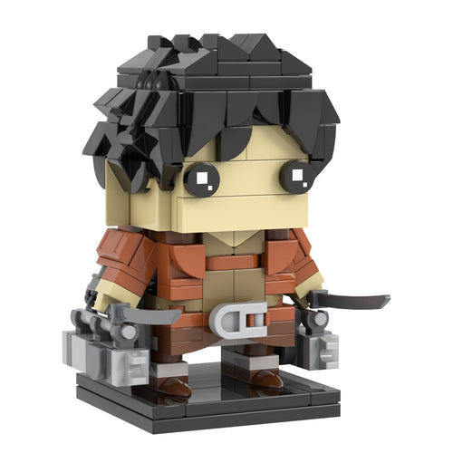 Figuro Eren Yeager brick figure